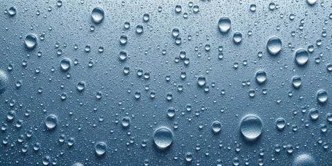 A close-up shot of water drops on a textured surface, perfect for backgrounds or design elements, texture
