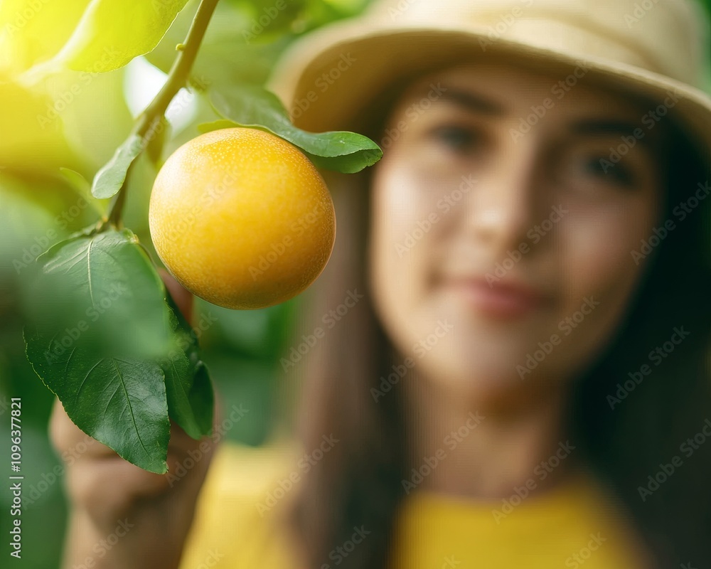 Poster modern futuristic farm utilizing ai technology and drones for sustainable agriculture and efficient 