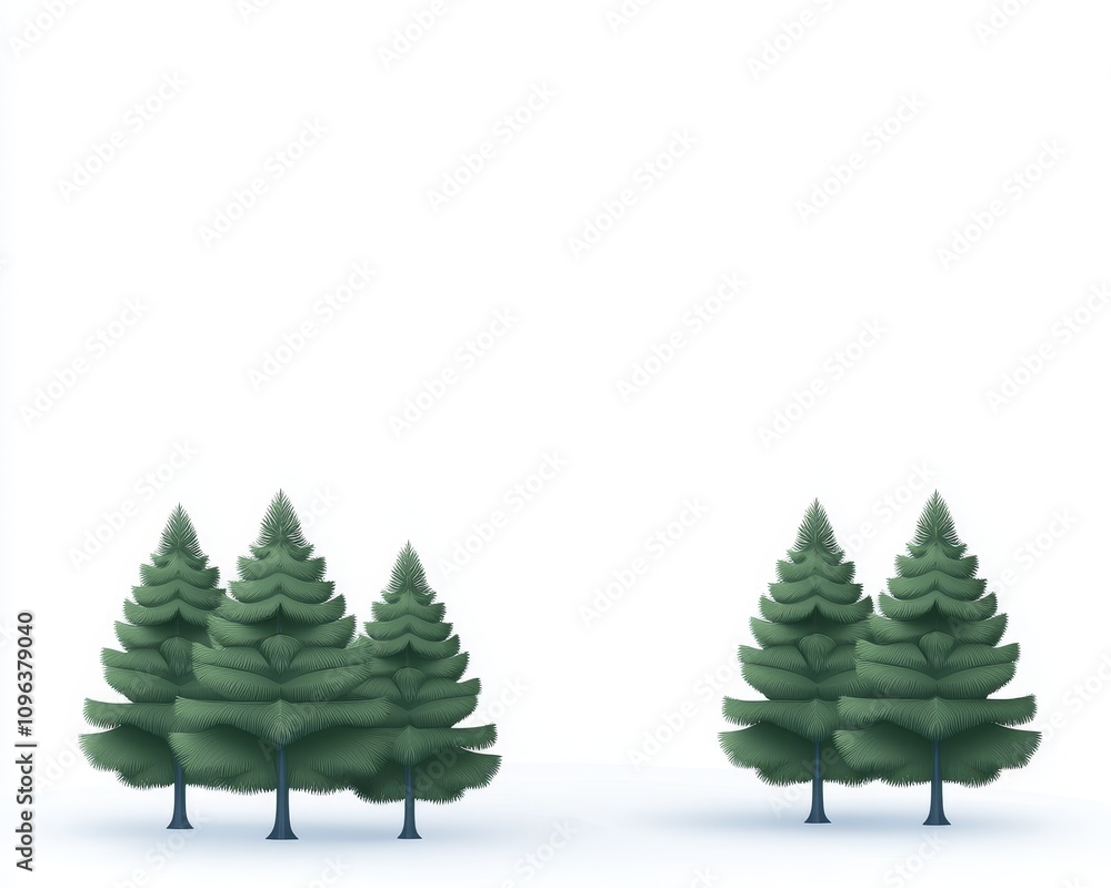 Poster ai powered monitoring station analyzing real-time environmental data in a forested landscape