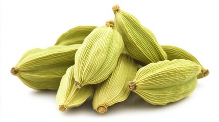 Close Up of Fresh Cardamom Pods