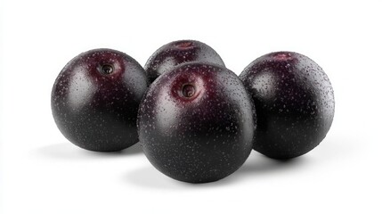 Fototapeta premium Close up of Fresh Black Berries