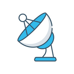 Satellite Communication vector icon