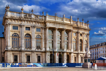 Naklejka premium Palazzo Madama, Turin, Italy