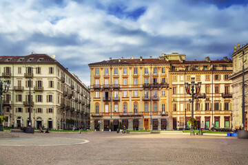 Fototapeta premium Square of Carlo Alberto, Turin, Italy