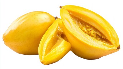 Vibrant Yellow Tropical Fruit - A Healthy and Delicious Treat