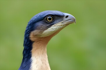 close up of a eyed bird