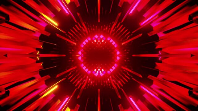 Hell red equalizer for party VJ loop background endless 