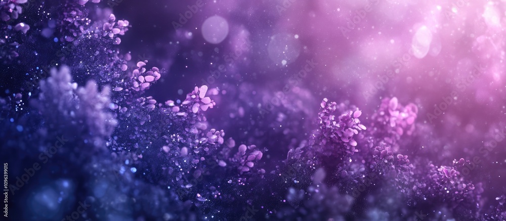 Poster vibrant abstract bokeh backdrop with purple and pink hues creating a dreamy and artistic atmosphere 
