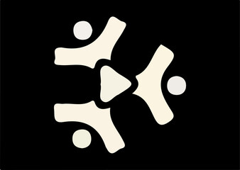 silhouette of a person with a wrench