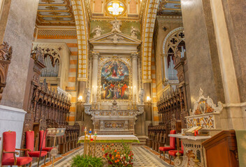 Kathedrale Santa Maria Assunta in Altamura, Apulien, Italien. 