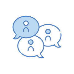 Chat Group vector icon