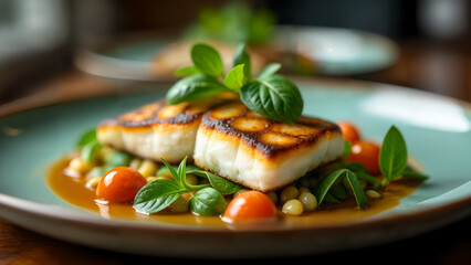 Artistic Seasonal Culinary Presentation