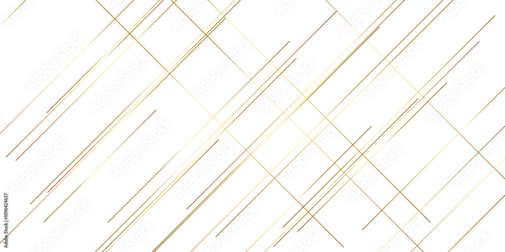 Poster abstract background with lines. golden lines on white paper. line wavy abstract vector technology li