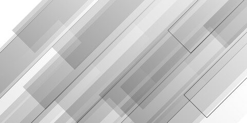 Gray geometric pattern seamless square line and technology line. Abstract digital illustration web futuristic business.