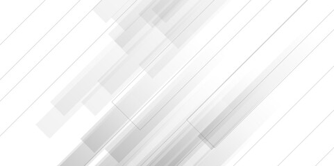 Fototapeta premium Gray geometric pattern seamless square line and technology line. Abstract digital illustration web futuristic business.