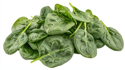 Obraz premium Fresh Spinach Leaves - Healthy and Nutritious