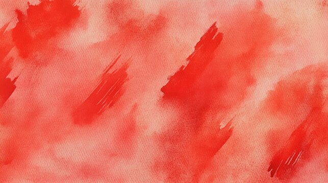 Red paint textured background with rich, brushstroke details, creating a bold and dynamic appearance.