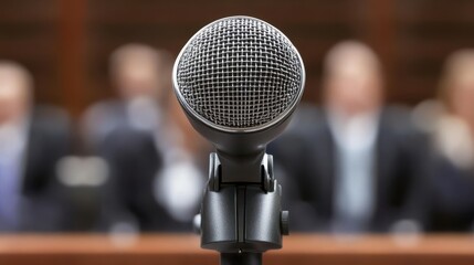 Business Discussion Focus Group in Conference Room