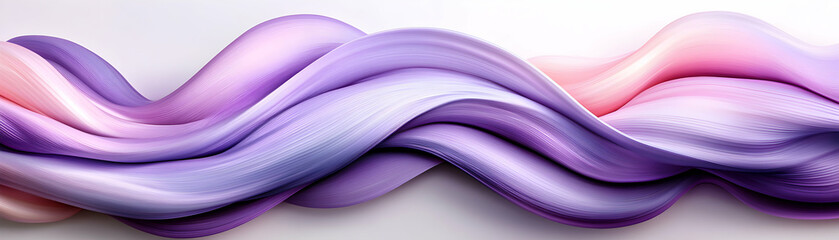 Abstract Purple and Pink Wave Background Illustration