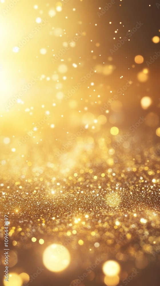 Aufkleber an enchanting and mesmerizing abstract background that showcases shimmering gold tones and captivati