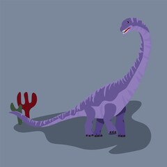 Dreadnoughtus Herbivore Massive sauropod, eats tall vegetation in open spaces