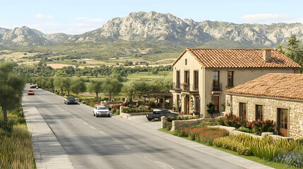 Mediterranean Villa by Scenic Road, Mountain View
