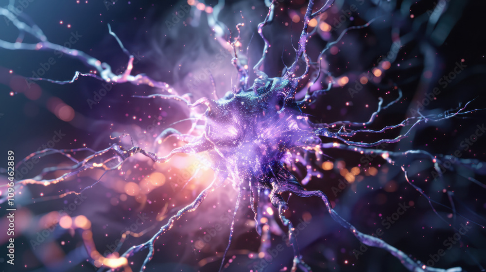 Poster exploring quantum neural interfaces a soft electric system for thought control in cybernetic design 
