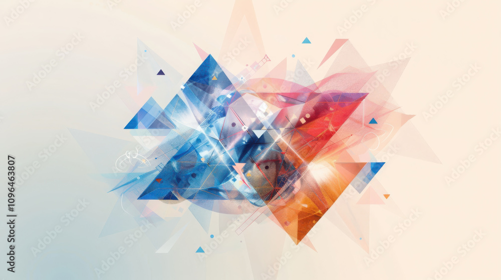 Aufkleber exploring quantum decoherence geometric quantum-classical transition in a scientific illustration so