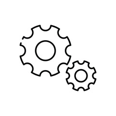 Adjusting Communication Tools vector icon