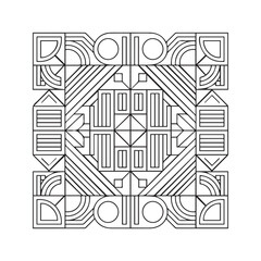 black and white seamless pattern