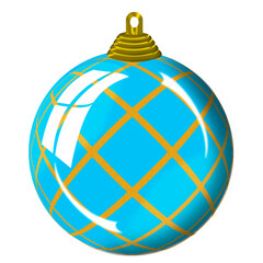 Boule de No&euml;l d&eacute;cror&eacute;e