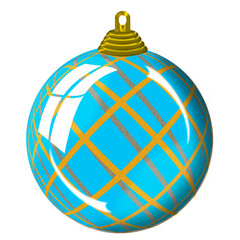 Boule de No&euml;l d&eacute;cror&eacute;e