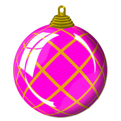 Boule de Noël décrorée