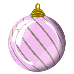 Boule de Noël Décorée