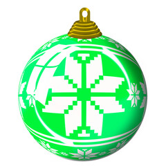 Boule de Noël Décorée