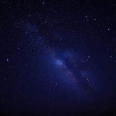 Fototapeta premium A dark and starry night sky with thousands of twinkling stars above, stellar., stars, universe