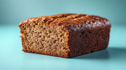 Close-up of a Delicious Banana Loaf