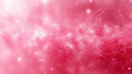 Pink Digital Network Art