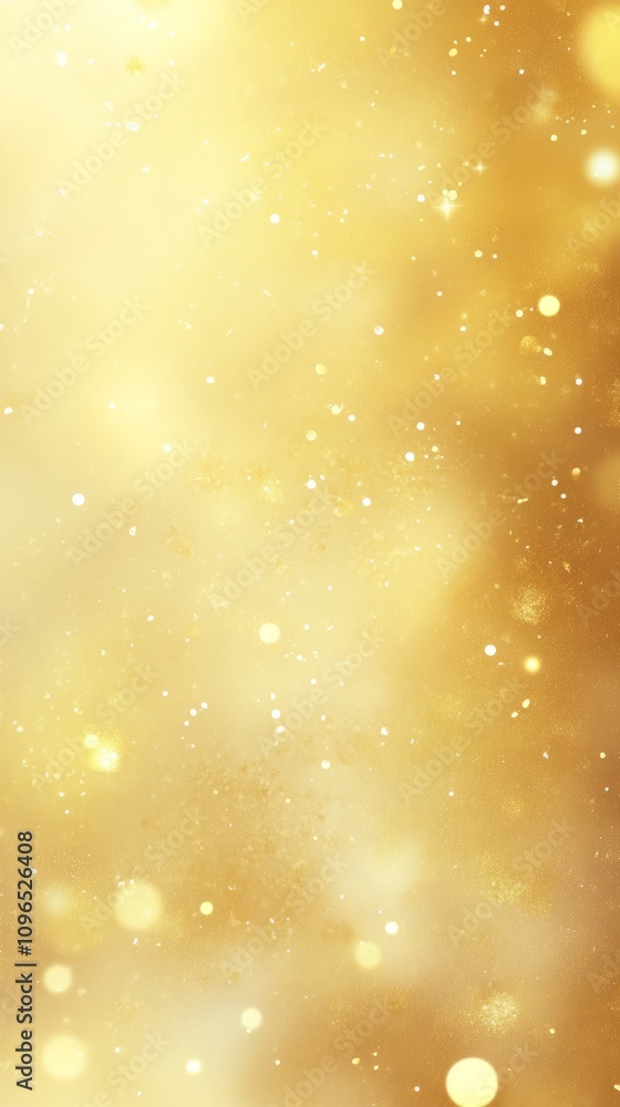 Poster this is a breathtaking abstract gold background that showcases glamorous bokeh effects, making it id