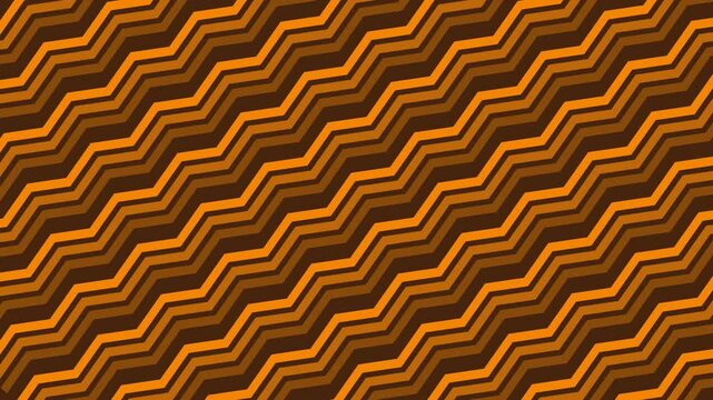 brown background texture brown, retro groovy orange mocha geometric zig zag simple flat moving seamless pattern