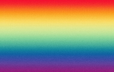LGBT colors grainy gradient background. Pride month or lgbt month, rainbow noisy background