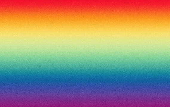 LGBT colors grainy gradient background. Pride month or lgbt month, rainbow noisy background
