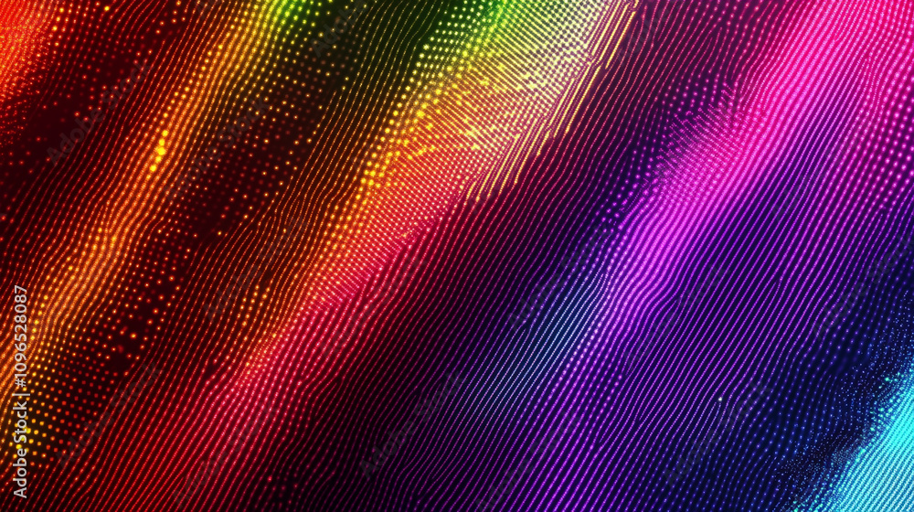 Aufkleber vibrant abstract pattern showcasing swirling colors in a dynamic design