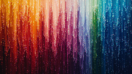 Colorful abstract design with vibrant hues blending together in a dynamic display