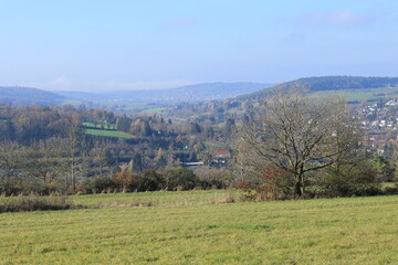 Blick über das Heckengäu Richtung Simmozheim