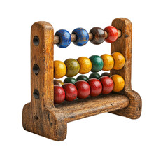 Vintage Wooden Abacus - Classic Math Tool for Education and Decor