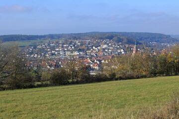 Blick über das Heckengäu Richtung Weil der Stadt