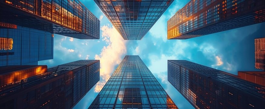 Skyscrapers Reaching for the Sky