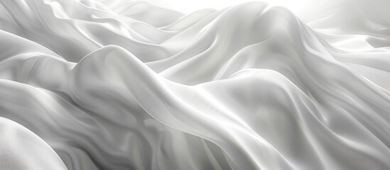 Obraz premium Abstract White Fabric Texture