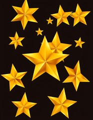 Obraz premium seamless star pattern